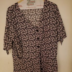 Ann Taylor Loft, short sleeved blouse